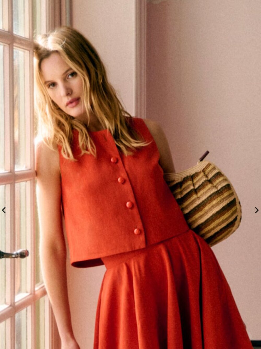 Sezane Editions Linen Shell - Picture 2 of 5